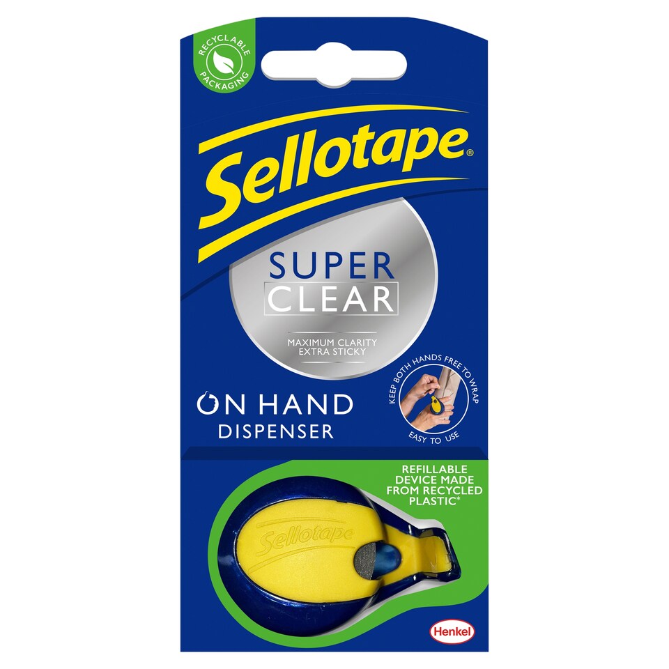 Sellotape On Hand Dispenser