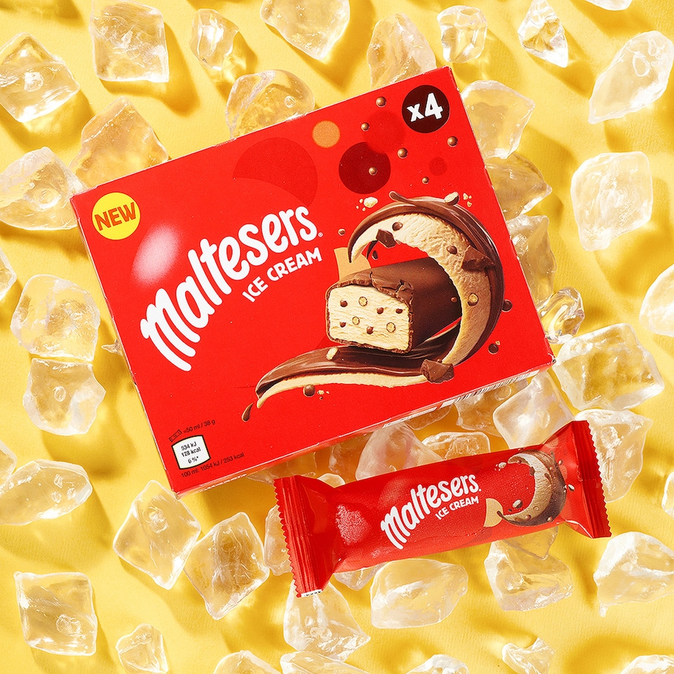 image 1 of Maltesers Ice Cream Bars 4x50ml