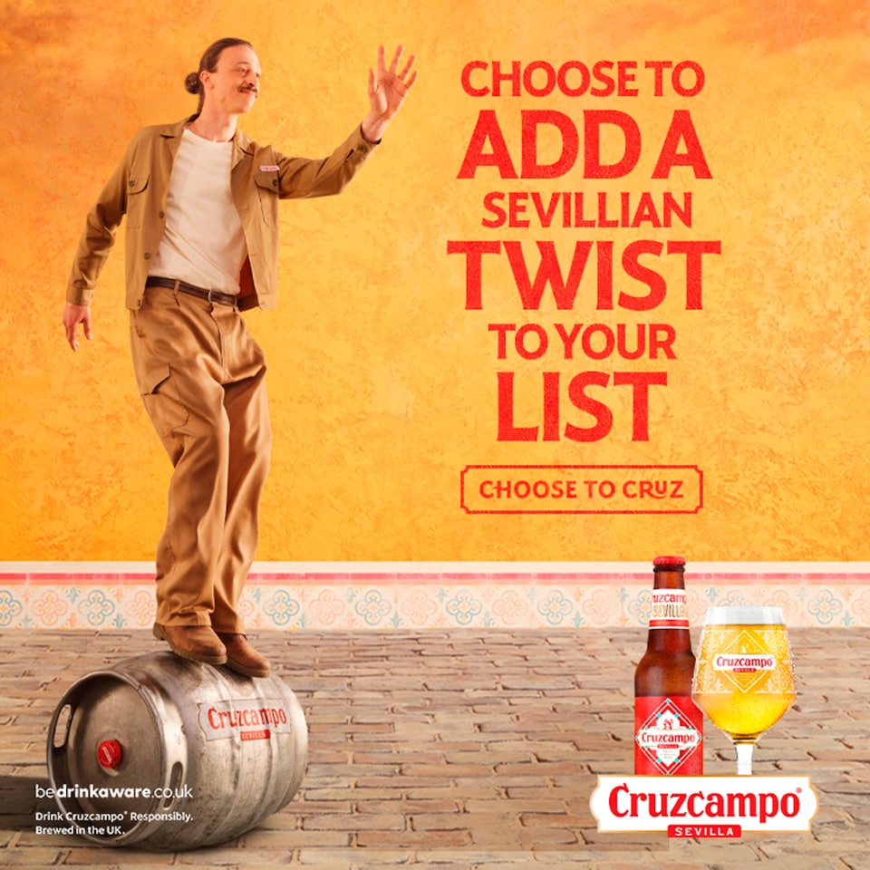 image 1 of Cruzcampo Sevilla Lager Beer 4X440ml