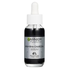 Garnier Pure Active AHA + BHA Charcoal serum, 30 ml