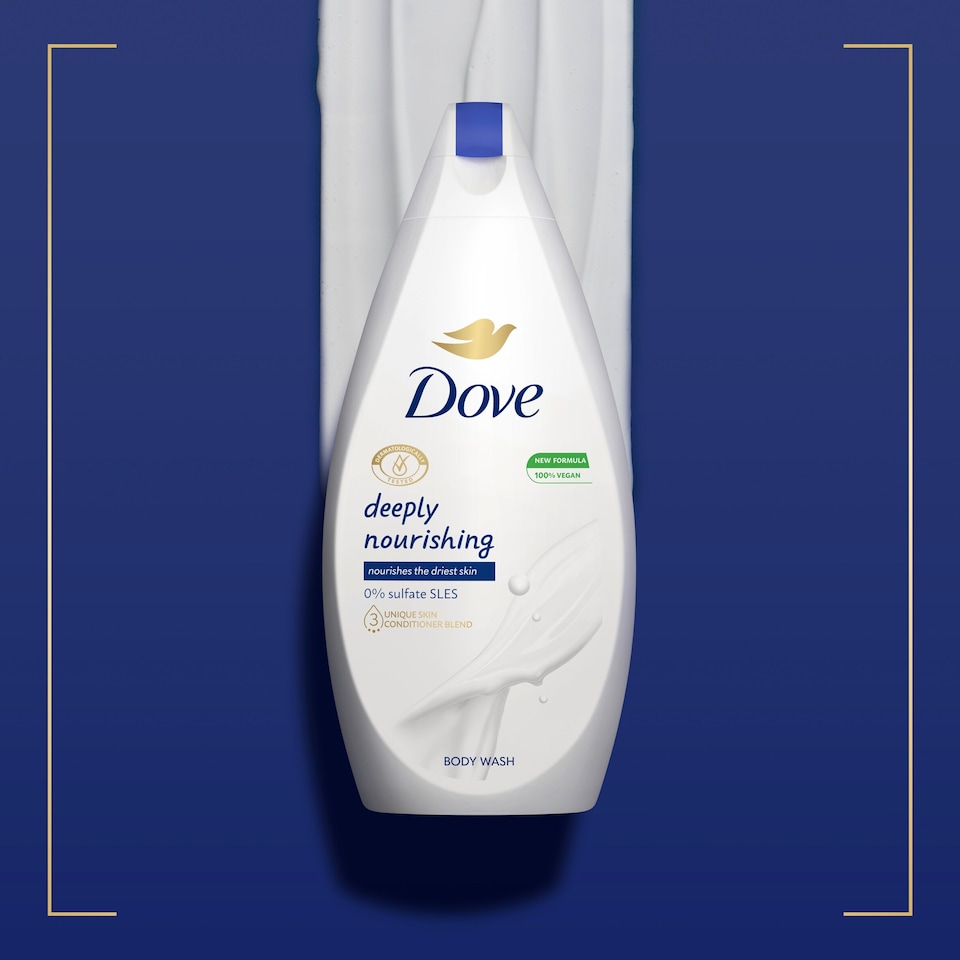 image 1 of Dove Deeply Nourishing Body Wash Shower Gel 450ml