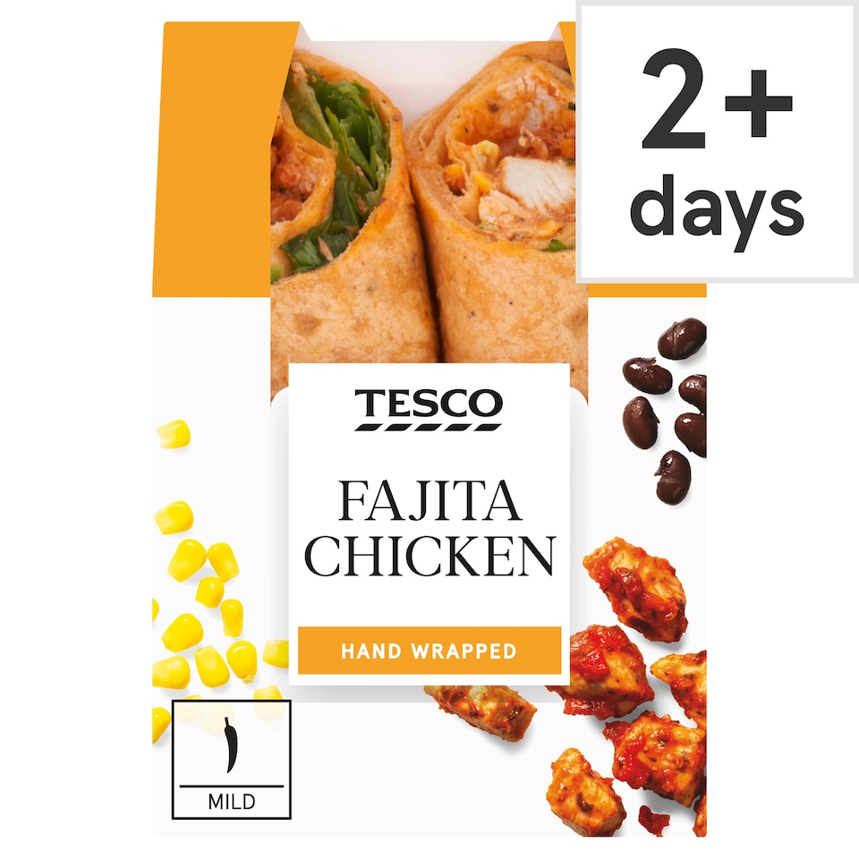 Tesco Fajita Chicken Wrap