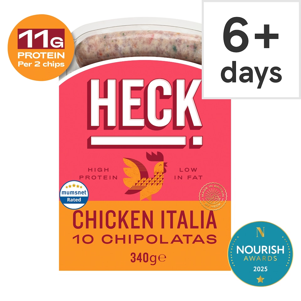 image 1 of Heck Chicken 10 Italia Sausages 340G