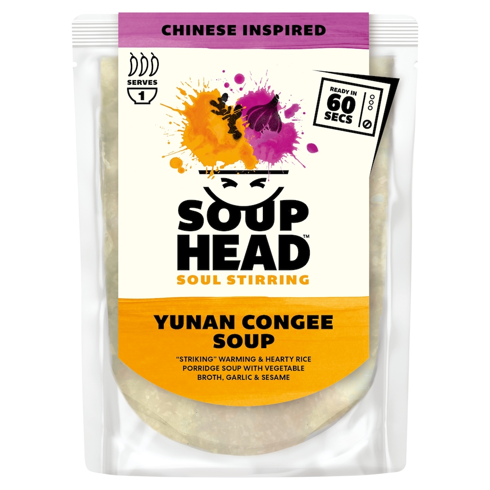 Souphead Chinese Inspired Soul Stirring Yunan Congee Soup 300g