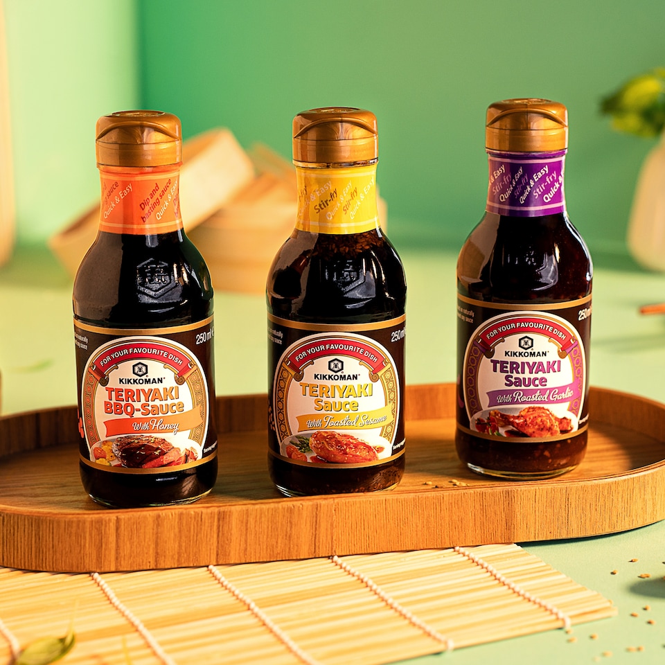 image 1 of Kikkoman Teriyaki Sauce & Garlic 250Ml