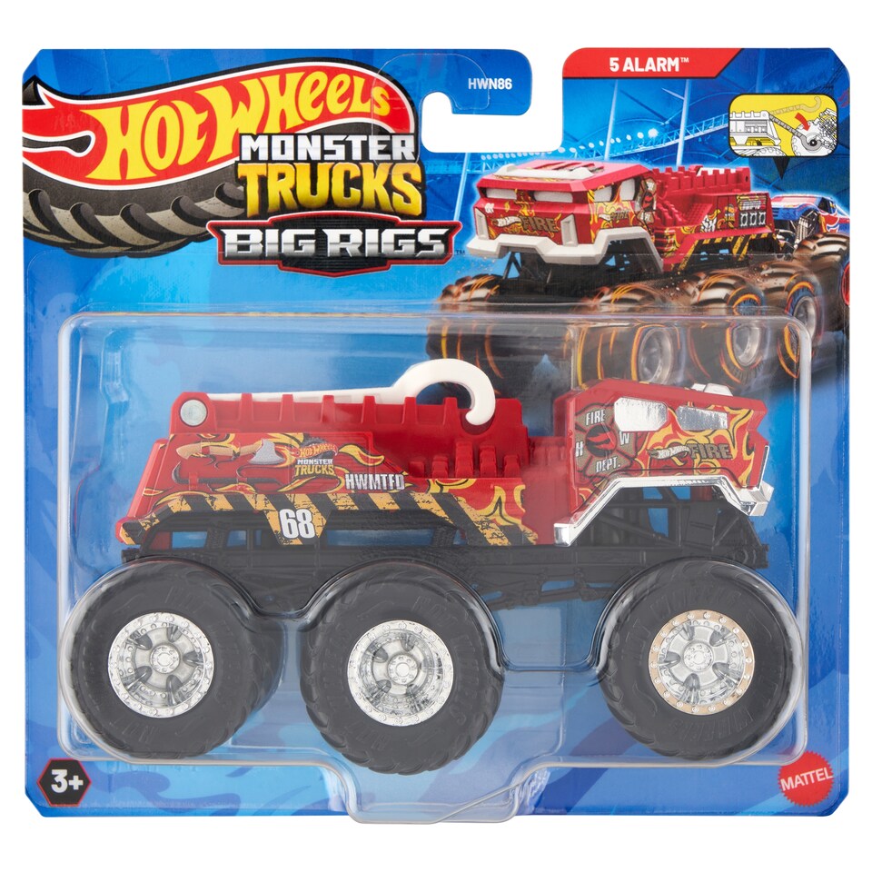 Hot Weels Monster Trucks Big Rigs autó