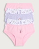 image 1 of Disney Frozen Print 5-Pack Pure Cotton Knickers in Multi