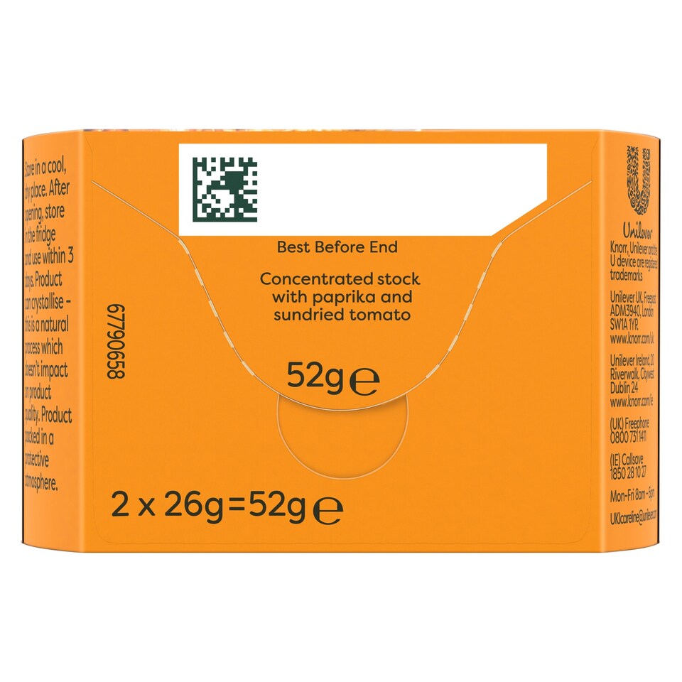 image 1 of Knorr Stock Pot Paprika & Sun Dried Tomato 2 X 26G
