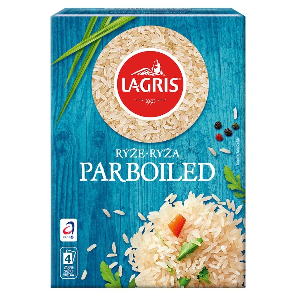 Lagris Ryža parboiled lúpaná vo varných vreckách 400 g