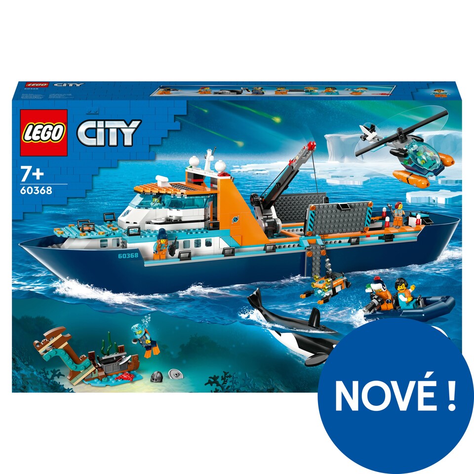 Obrázek 1 pro produkt LEGO City 60368 Arktická průzkumná loď