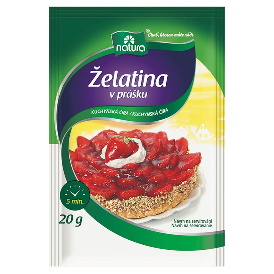 Natura Želatina v prášku kuchyňská čirá 20g