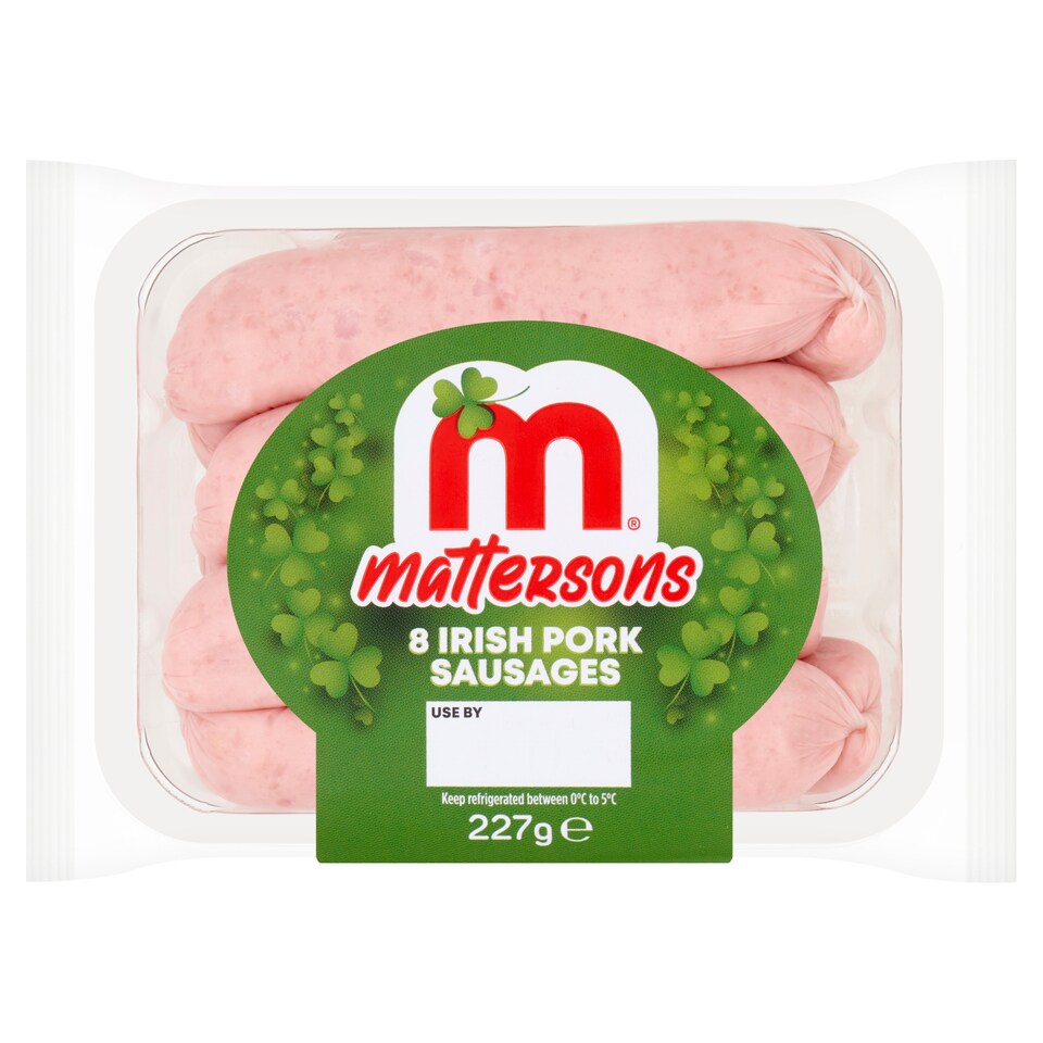 Mattersons Shamrock Sausages 227G