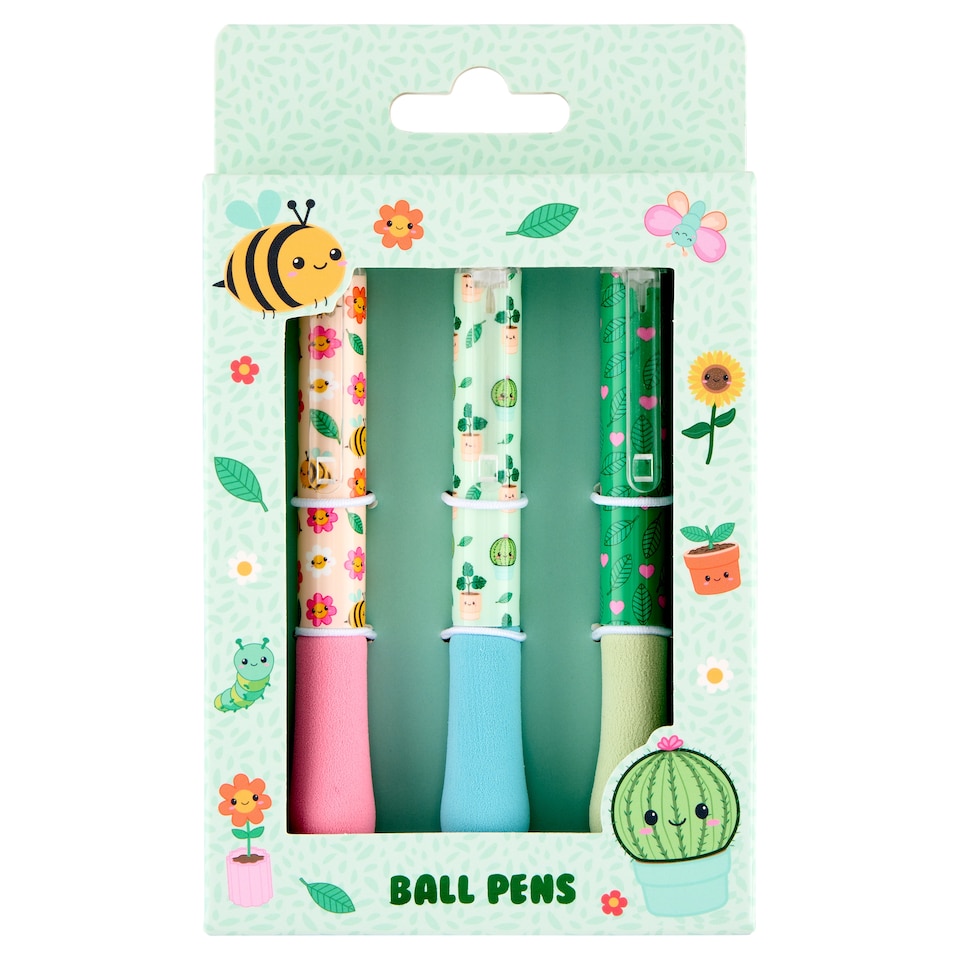 I'm Plant Ball Pens 3 pcs