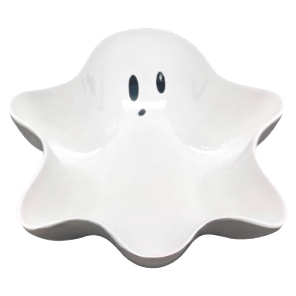 F&F Home Halloween Ghost Bowl