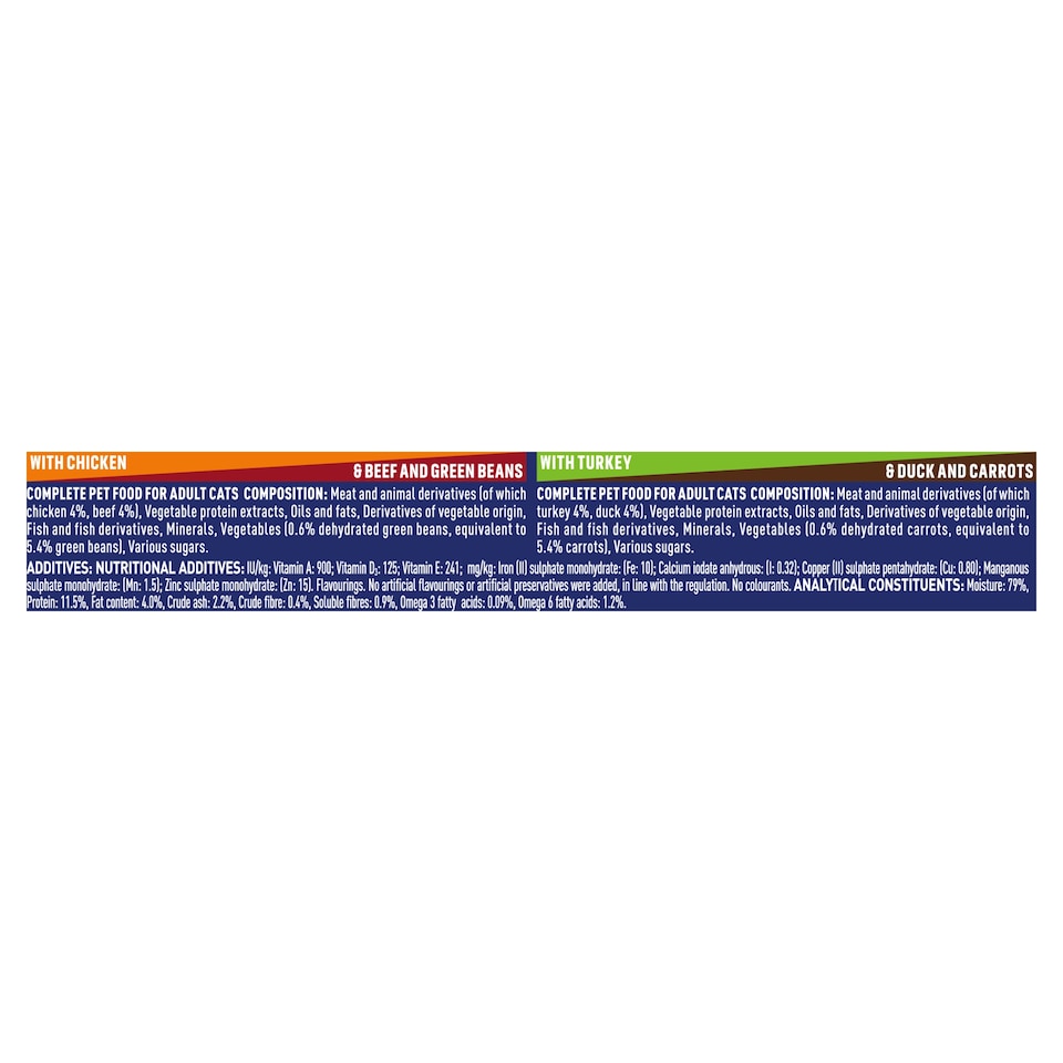 image 1 of PURINA ONE Mini Fillets Selective Palate Wet Cat Food 8x85g