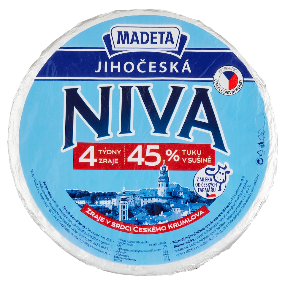 Obrázek 1 pro produkt Madeta Jihočeská niva 45% celá