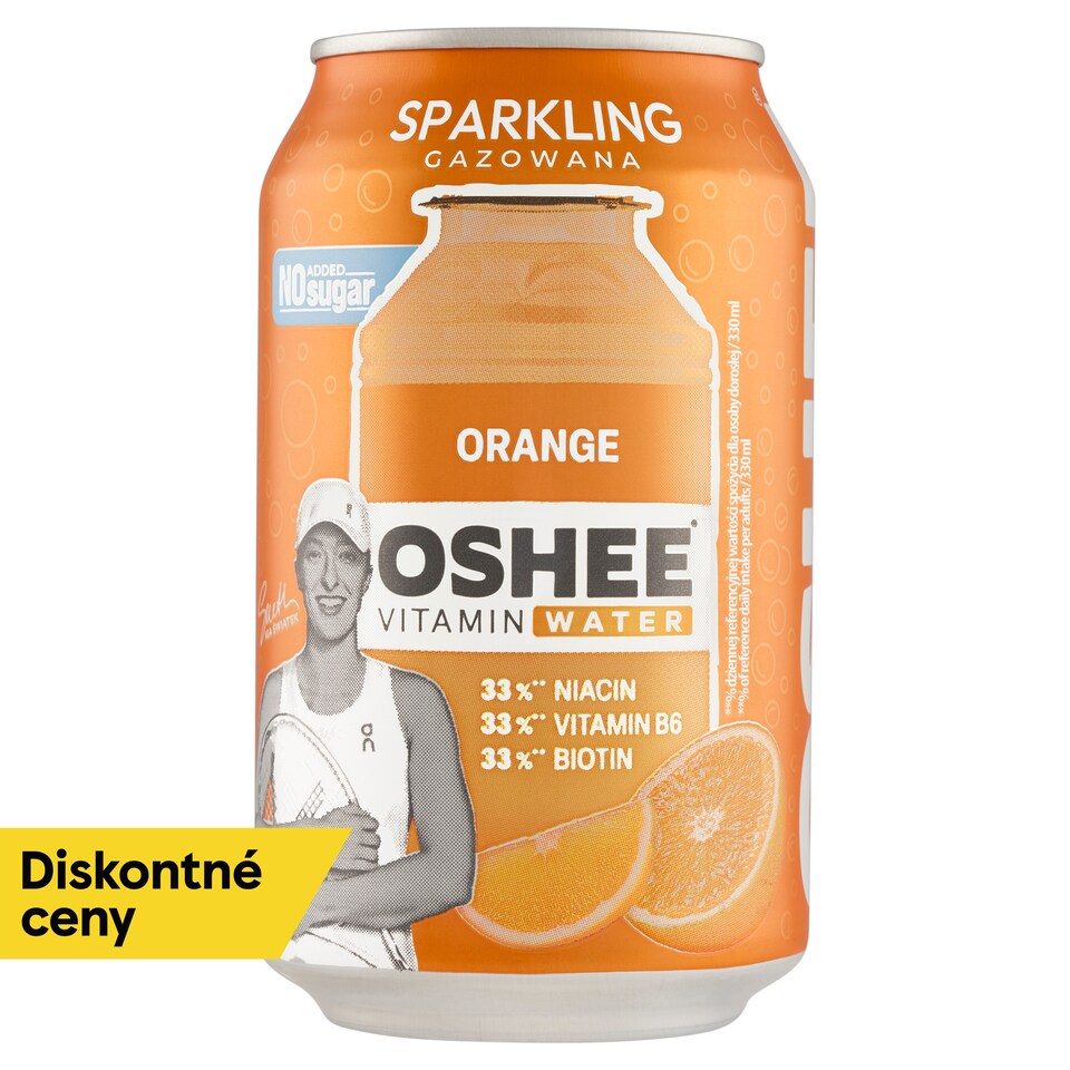 image 1 of Oshee Vitamin Water Carbonated Non-Alcoholic Drink with Orange Flavor 330 ml