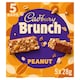 image 1 of Cadbury Brunch Peanut Milk Chocolate Cereal Bars 5 x 28g