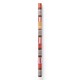 image 1 of Paperchase Christmas Pink Stripe 3m Roll Wrap