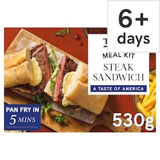 Tesco Meal Kit Steak Sandwich 530g