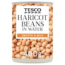Tesco Haricot Beans In Water 400G