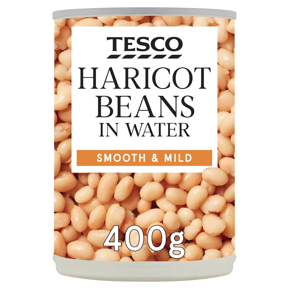 Tesco Haricot Beans In Water 400G