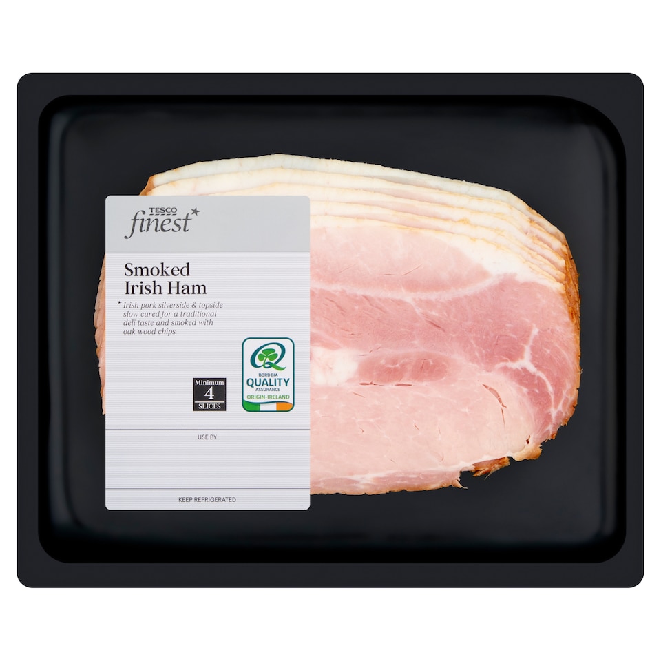 Tesco Finest Smoked Irish Ham 140g