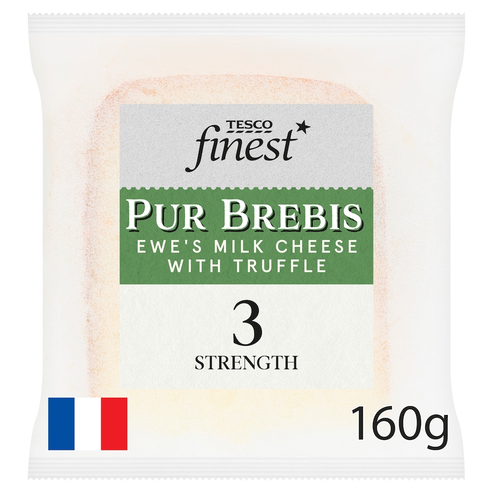 Tesco Finest Pur Brebis Ewe's Milk Cheese With Truffle 160g