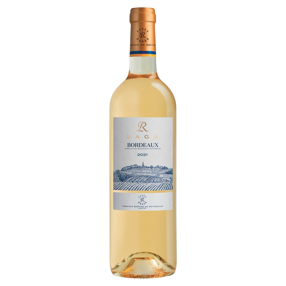 SAGA BORDEAUX BLANC AOC 0,75 L