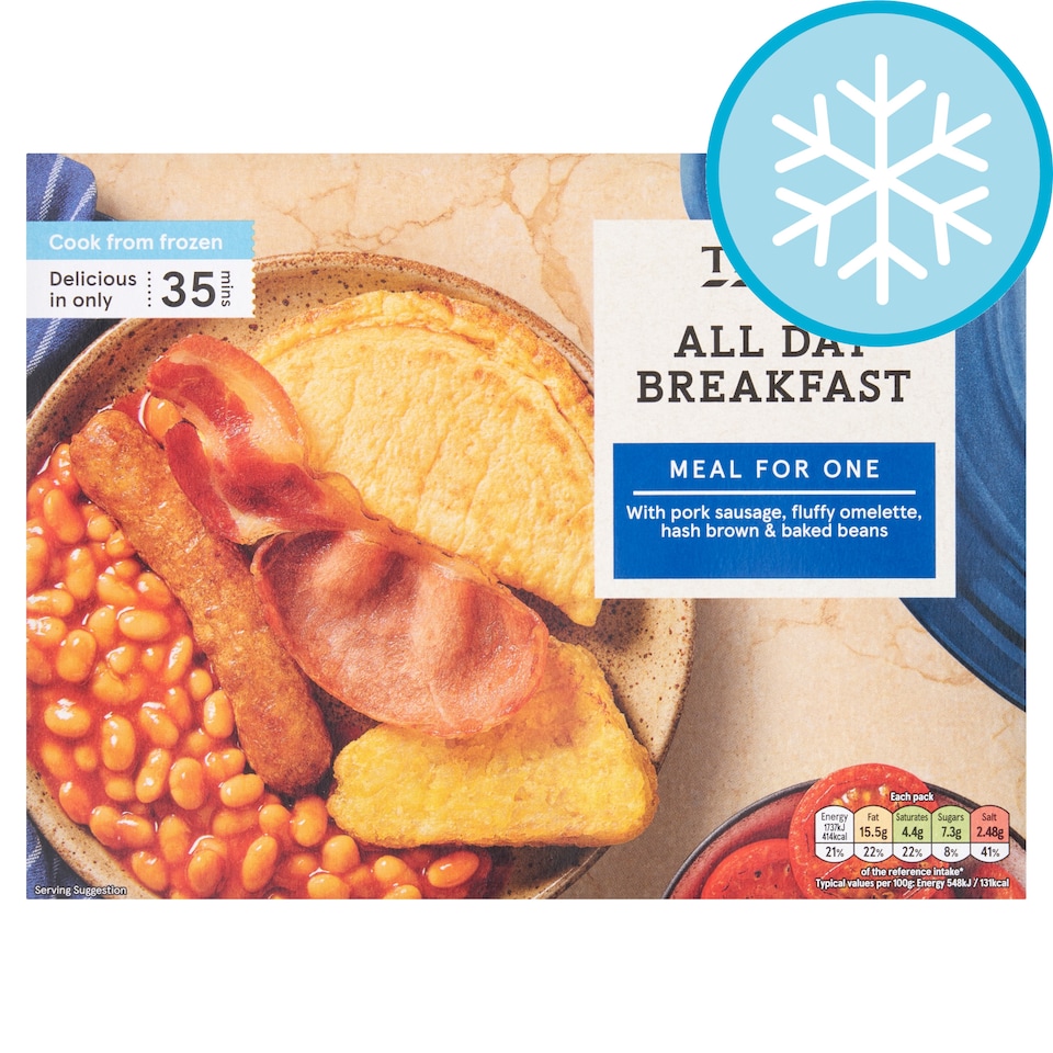 Tesco All Day Breakfast 350G
