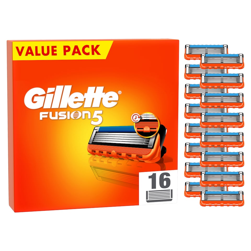image 1 of GILLETTE Fusion 5 cartridges 16 pcs