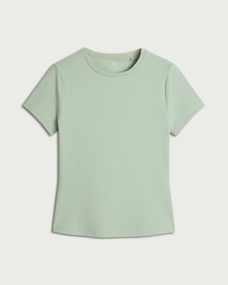 image 1 of F&F Active EVERYHOUR Short Sleeved T-Shirt  in Teal