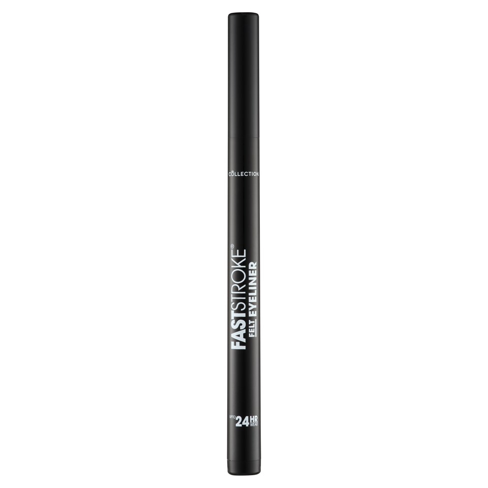 image 1 of Collection Fast Stroke Felt Eyeliner 1 Black