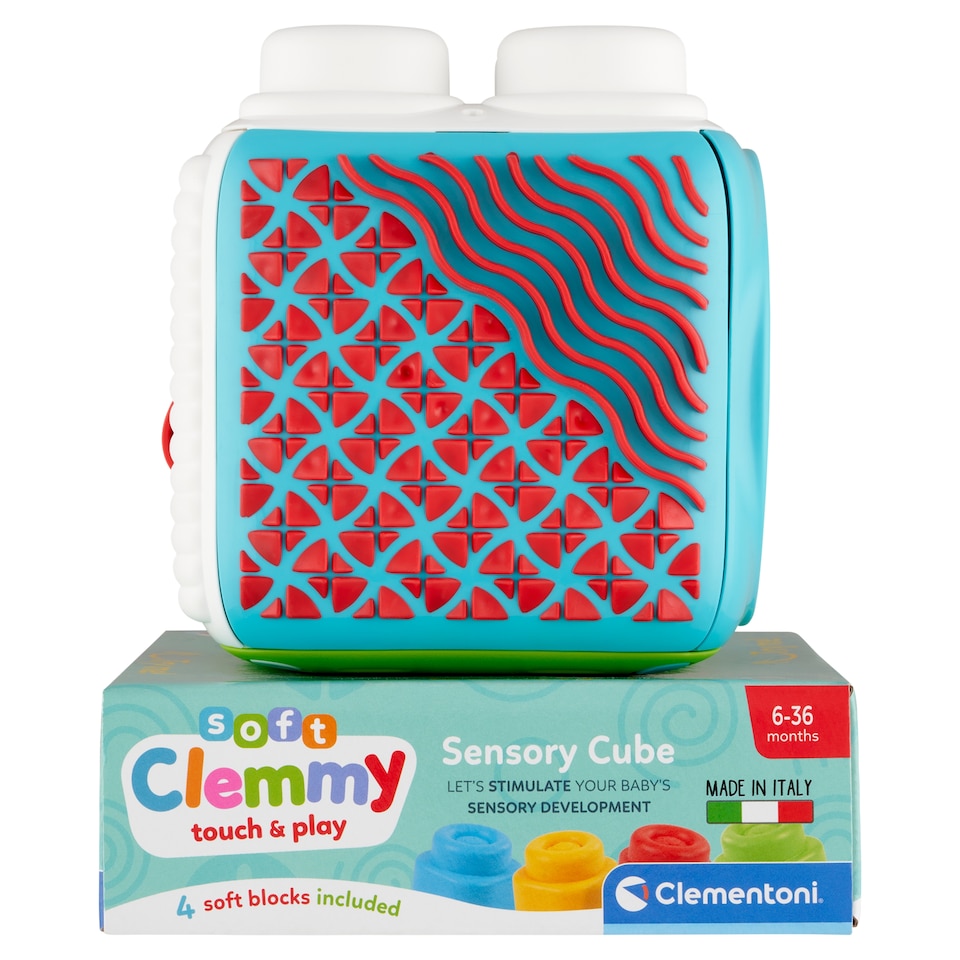 Clementoni Soft Clemmy Touch & Play érzékszervi kocka