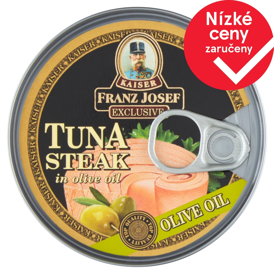 Franz Josef Kaiser Exclusive Tuňák steak v olivovém oleji 150g