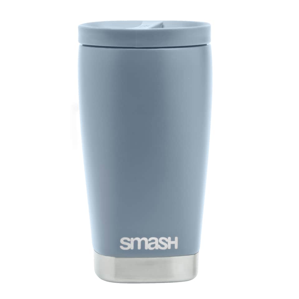 image 1 of Smash Blue Twist & Lock Coffee Cup 350ml