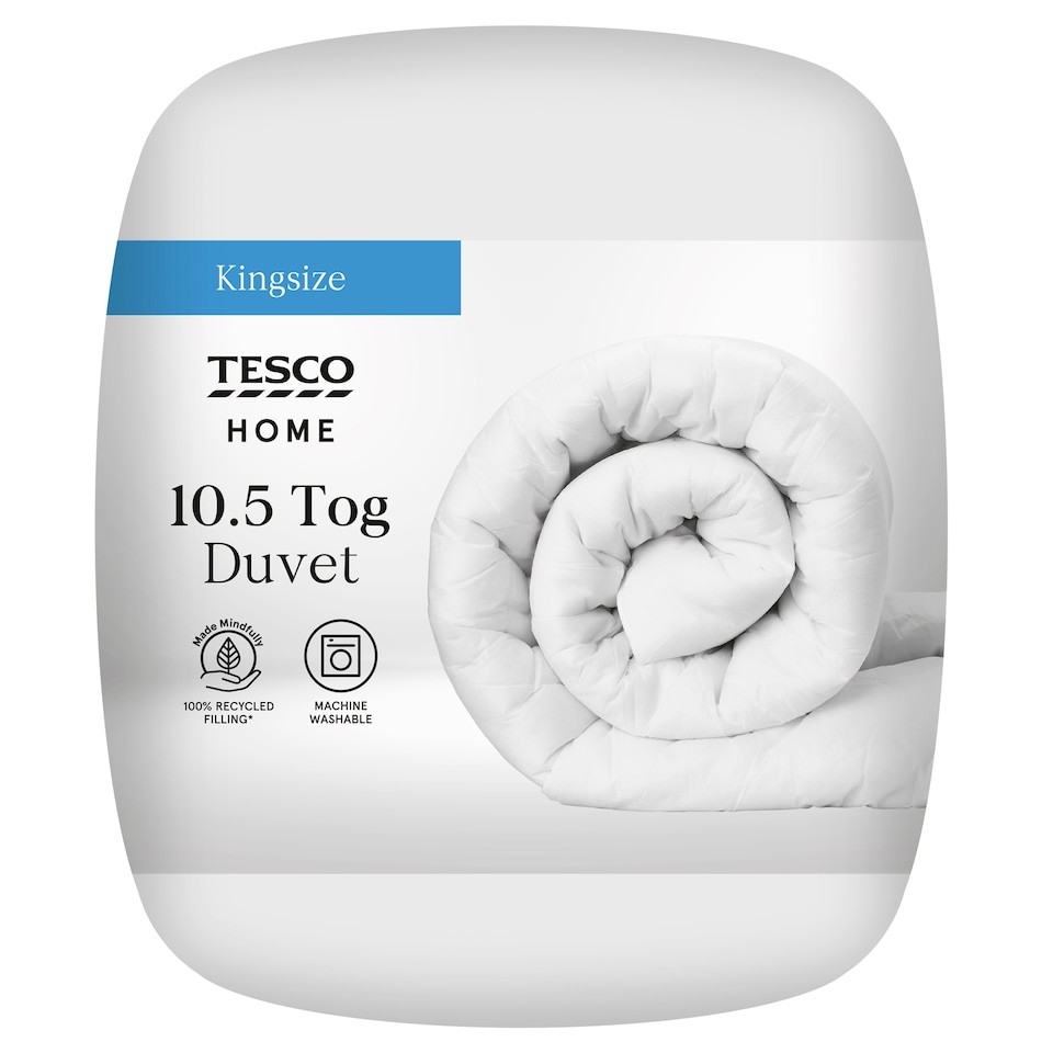 Tesco Basics 10.5 Tog Duvet Kingsize