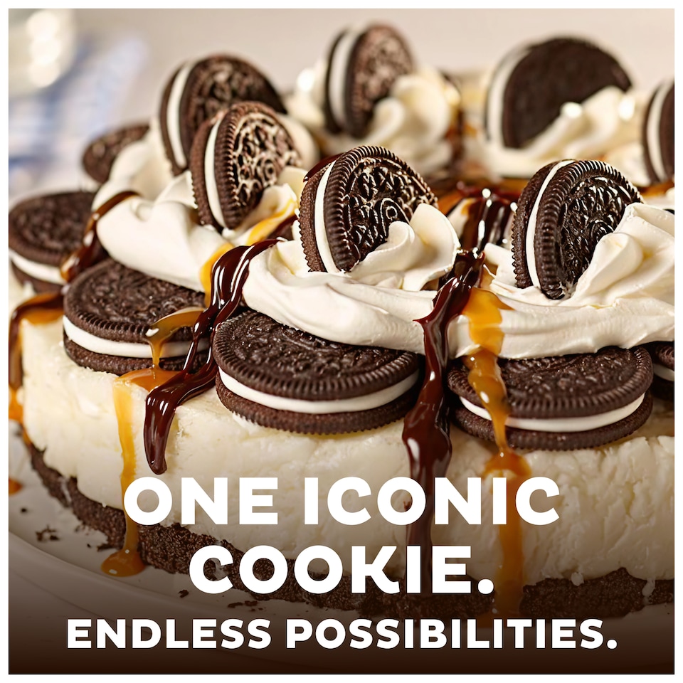image 1 of Oreo Vanilla Cookie Chocolate Sandwich Biscuits 154G