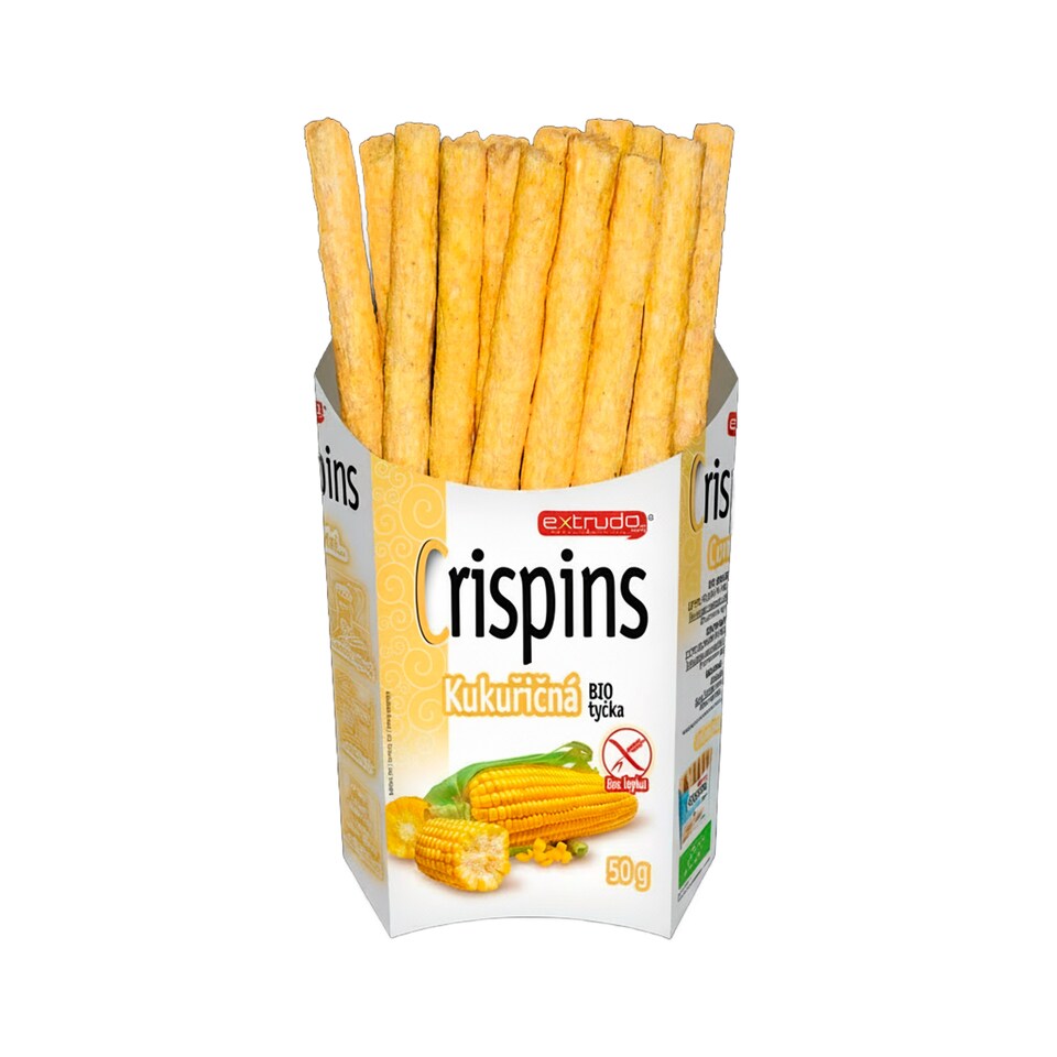 BIO CRISPINS tyčka kukuřičná  50g