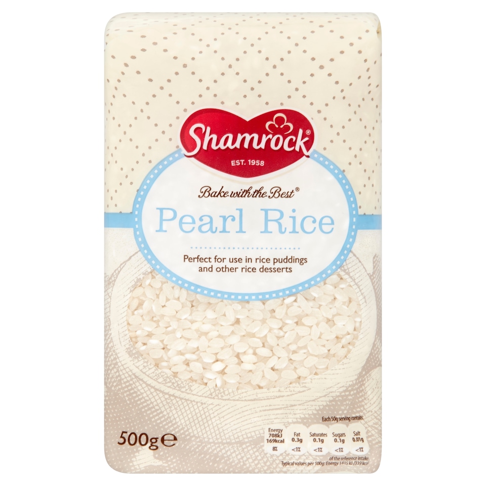 Shamrock Pearl Rice 500G