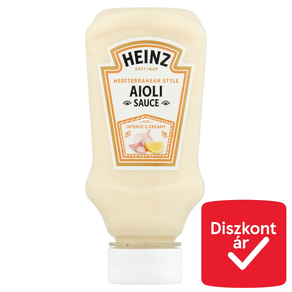 Heinz Aioli fokhagymás szósz 215 g