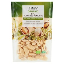 Tesco Organic Bio Blanched Almonds 150g