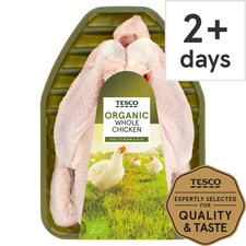 Tesco Organic Whole Chicken