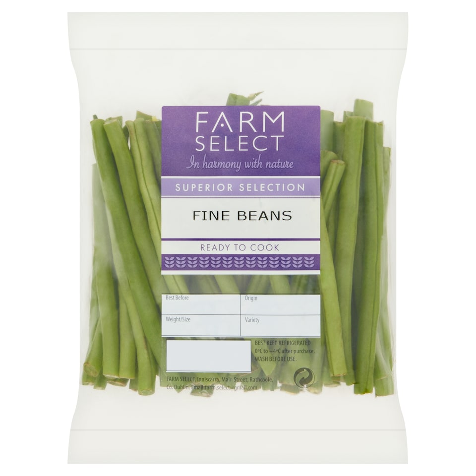 Farm Select Fine Beans Topped & Tailed 200G