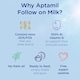 image 2 of Aptamil 2 Follow On Milk Ready to Drink 6-12 Months 6 x 200ml