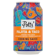 Potts Fajita & Taco Pibil Cooking Sauce 330G