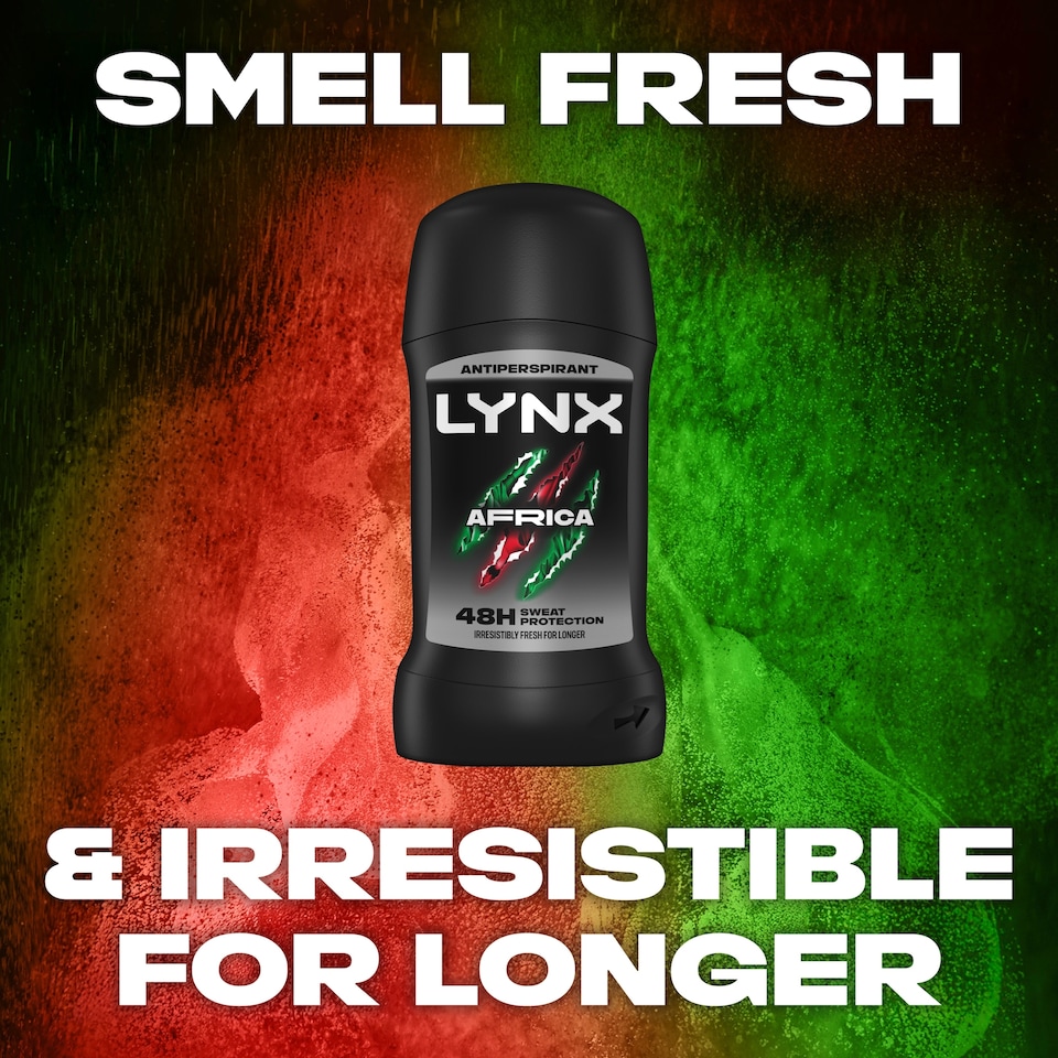 image 1 of Lynx Africa 48h Stick Antiperspirant Deodorant 50ml