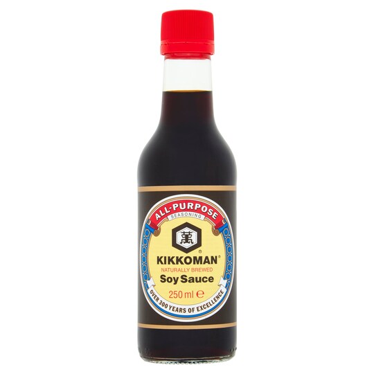 Kikkoman Soy Sauce 250Ml Tesco Groceries