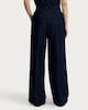 image 3 of F&F Tie Waist Wide Leg Tailored Co-ord Trousers in Blue
