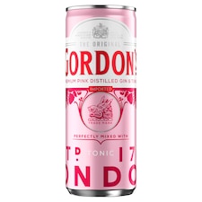Gordon's Pink Gin & Tonic Can 5% Vol 250ml 